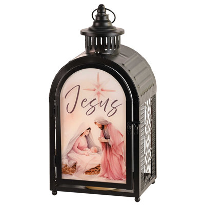 Lantern Holy Family Shadow Of The 16.5"H