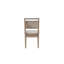Ensemble de 2 chaises carrées / caramel