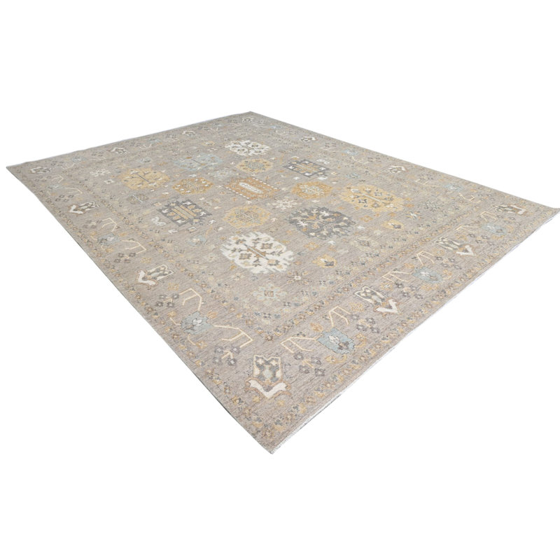 Clearance One-of-a-Kind Rectangle 8'11" X 11'8" Hand Knotted Area Rug