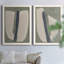 «Paper Slice III», ensemble de 2 peintures sur toile encadrées-1582520743-1582520795