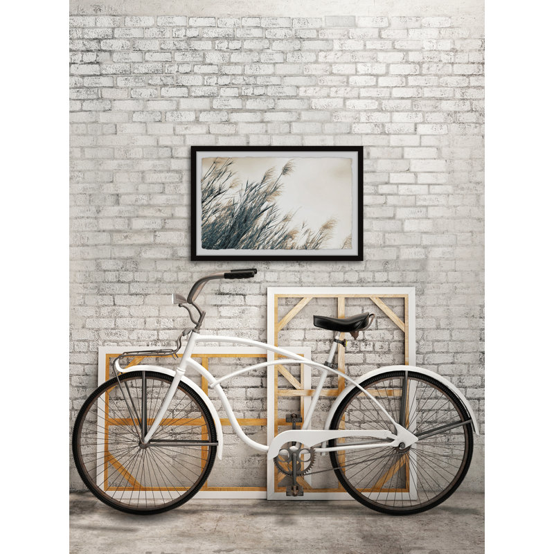 Feathered Leaves - Single Picture Frame Painting, 61 cm H x 91 cm W