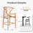 Margo 26" Wood Counter Stool-1074749999