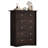 Modern 5-Drawer Dresser With Anti-Tip Kit, Tall Wood Chest For Bedroom Or Living Room Storage-755893809-747555181