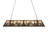 72" Long Tall Pines Oblong Pendant