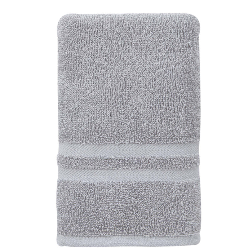 Ashcroft Midweight Hand Towel, Gray