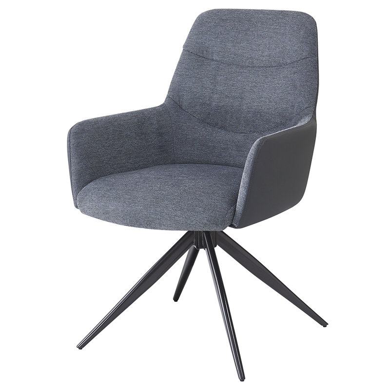 Chaise avec accoudoirs Hester (lot de 2)