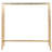 36.8 " W Glass Top Console Table