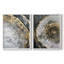 Série ABSTRACT CCxxix - reproduction encadrée de qualité supérieure - prête à être accrochée - aucun clou requis - aucun clou requis-17027252-17027253