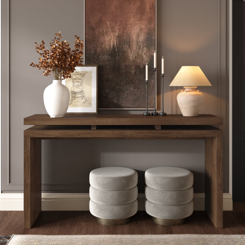 Console de style campagnard 60 po