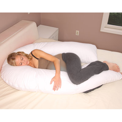 Perfect 'U' Polyester Medium Support Pillow