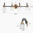 Glass Armed Sconce