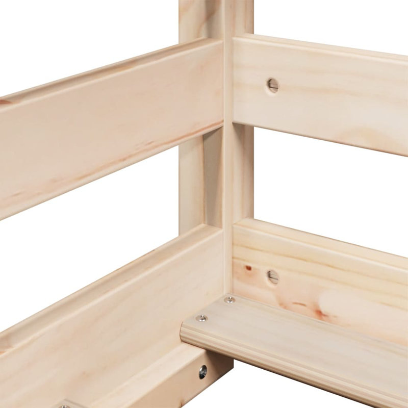 Solid Wood Bed