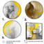 Moutarde jaune et gris vif I - décoration murale abstraite-241480806-241480804-206193271