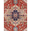 Serapi Hand Knotted Wool Oriental Area Rug in Ivory-1078916497