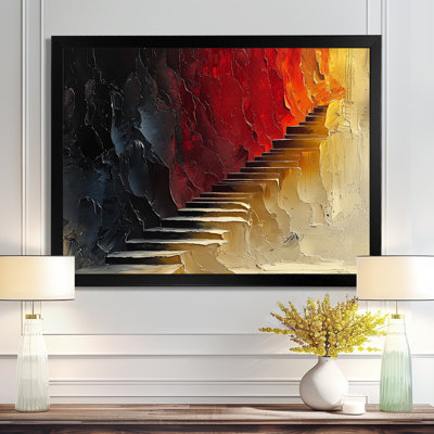 Escalade religieuse vers le ciel - Fauvisme, art mural