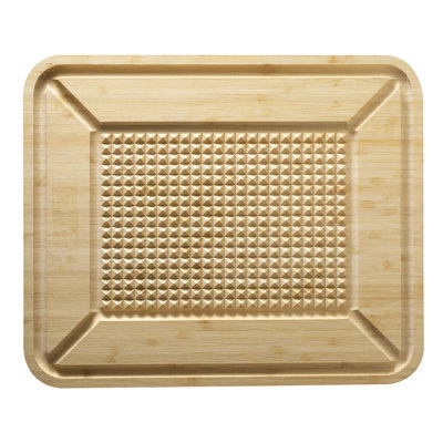 1.5” Extra Thick Bamboo Cutting Board For Kitchen, Heavy Duty Wood Cutting Boards With Juice Groove, 16" X 13"