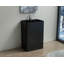 Badeloft Rectangular Stone Resin Freestanding Pedestal Bathroom Sink SB-02-A-MBLK in Matte Black-71525567