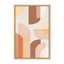 Abstract Retro Geometric by  - Picture Frame Graphic Art on Paper-81387123-131284502-131284580