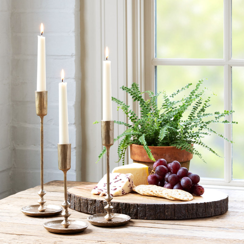 Iron Tabletop Candlestick