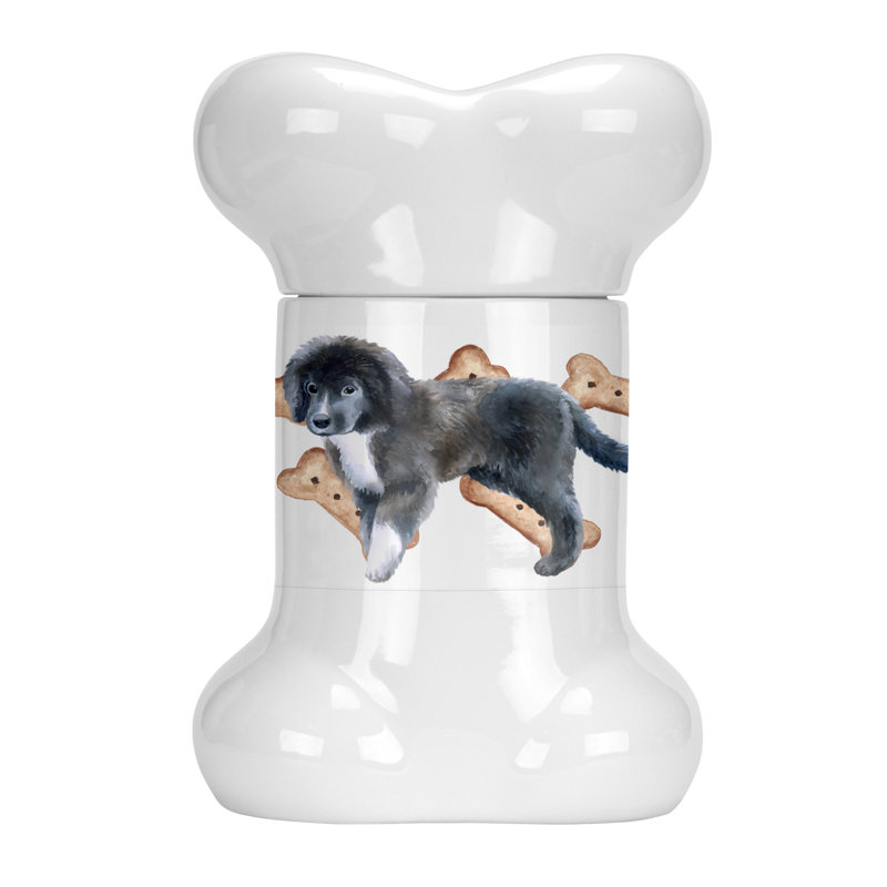 Pot à chiot en forme d’animal de terre-neuve