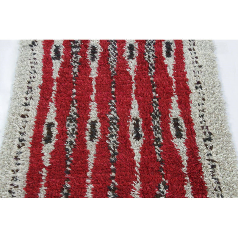 Scandinavian One-of-a-Kind 2'9x4'7 Hand Knotted Area Rug