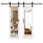 Mirror Surfaced Design - Sliding Interior Barn Door With Manufacture Wood Include Hardware-99476834
