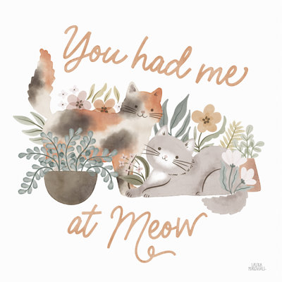 «Garden Friends II» par Laura Marshall