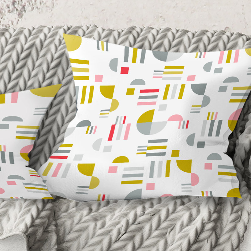 Coussin Retro, 18 po x 18 po