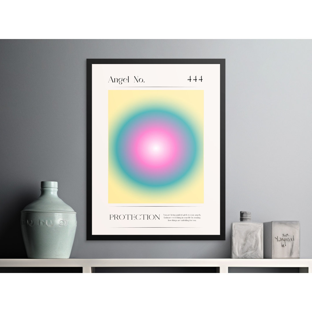 Aura Abstract Matte Poster