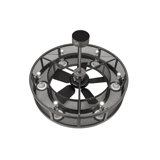 48" Wide Paloma Golpe Chandel-Air