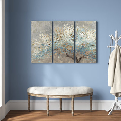 «A Thousand Silver Lifetimes», reproduction sur toile 3 pièces