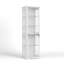 Glass Display Cabinet with 3 Color Led Lights, WineCabinet with Lock-795336914