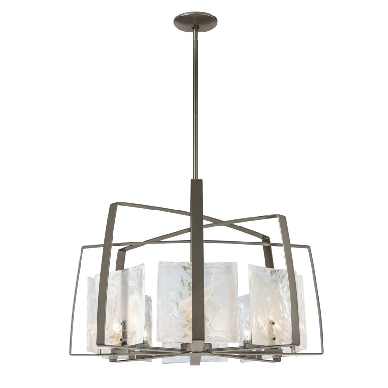 Arc 8 - Light Chandelier, Dark Smoke