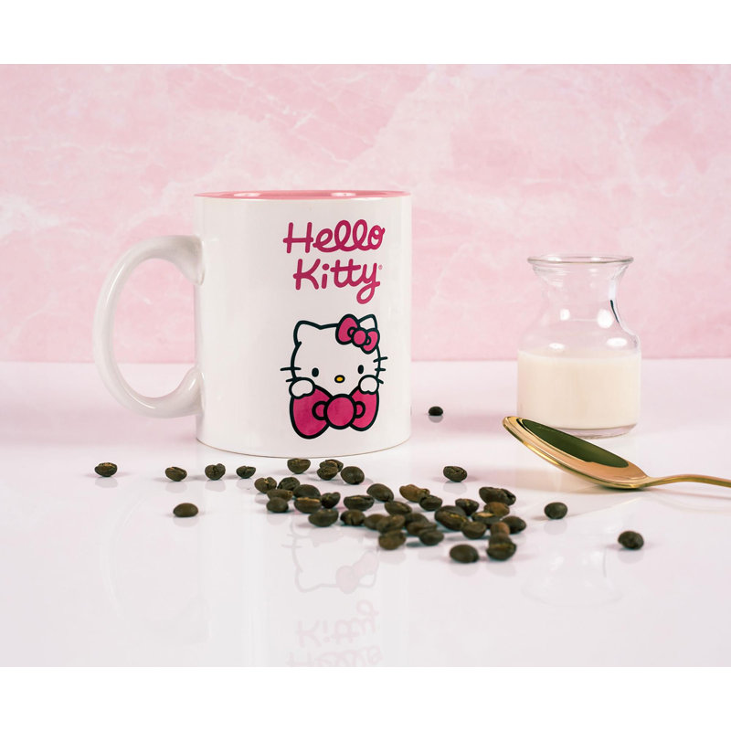 Tasse en céramique Hello Kitty | Peut contenir 20 onces