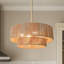 Lustre tambour 4 lumières