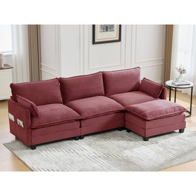Canapé modulaire avec rangement 103 po Comfy Cloud Couch