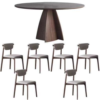 Ensemble de salle à manger haut de gamme rond