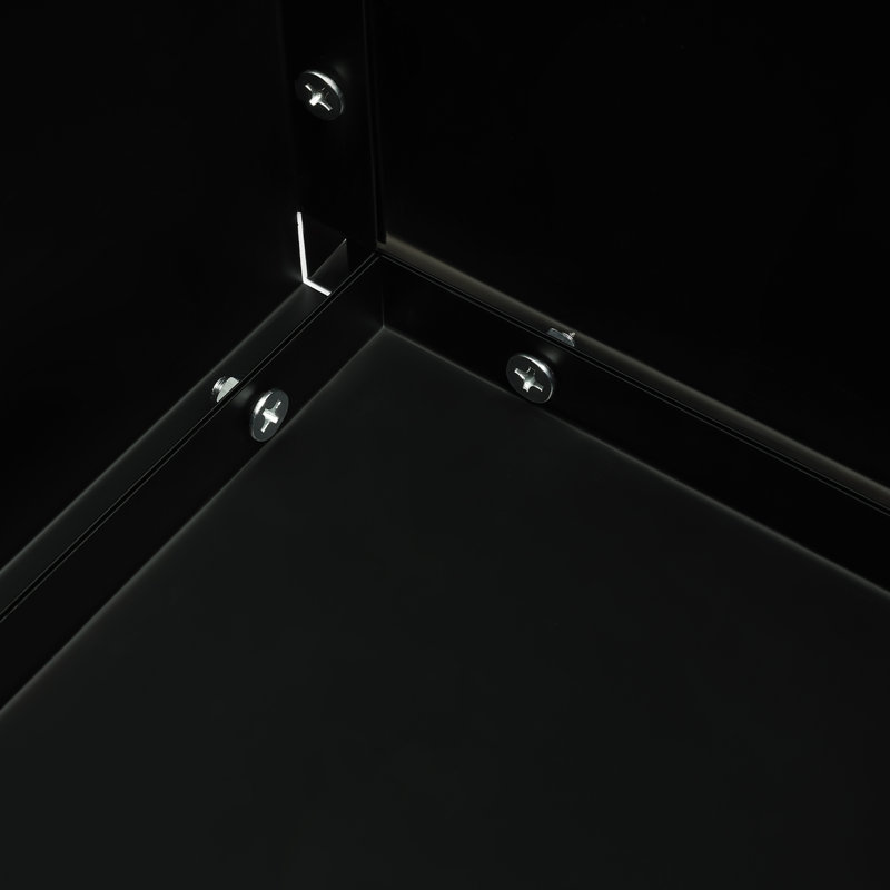 Raemond Metal Planter Box, 32" H x 32" W x 32" D