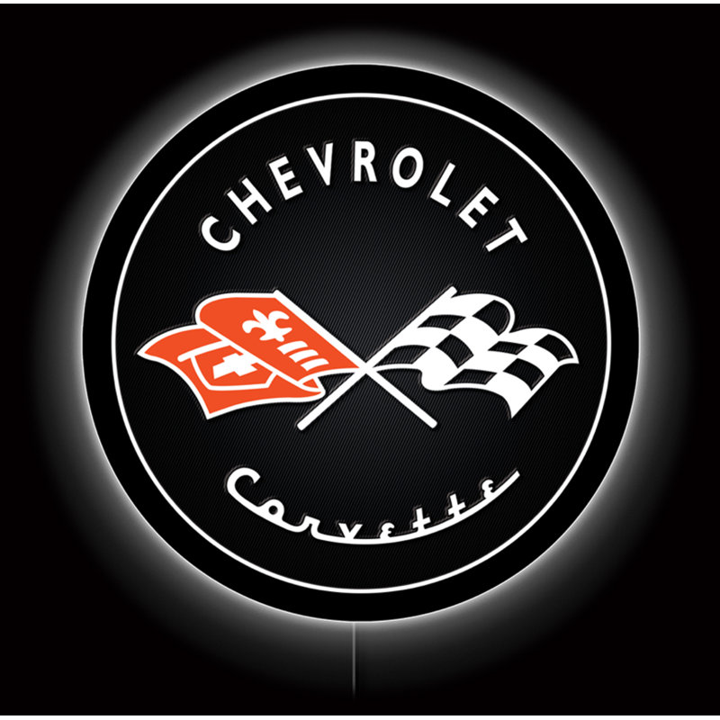 Panneaux DEL DEL CORVETTE NOIR