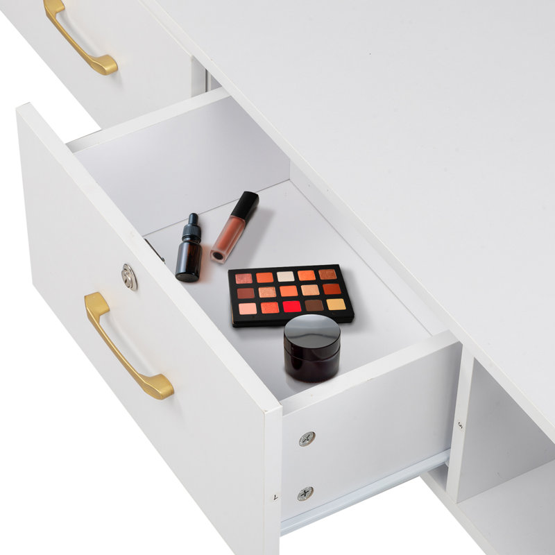 Arlesa Vanity, White