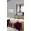 155cm Satin Silver Swing Arm Floor Lamp