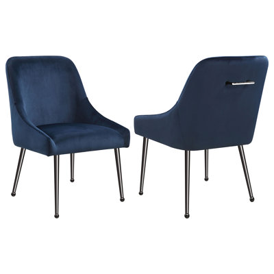 Chaise de salle à manger rembourrée Dineshia