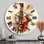 Horloge murale Vibrant Saxophone Swing - Music