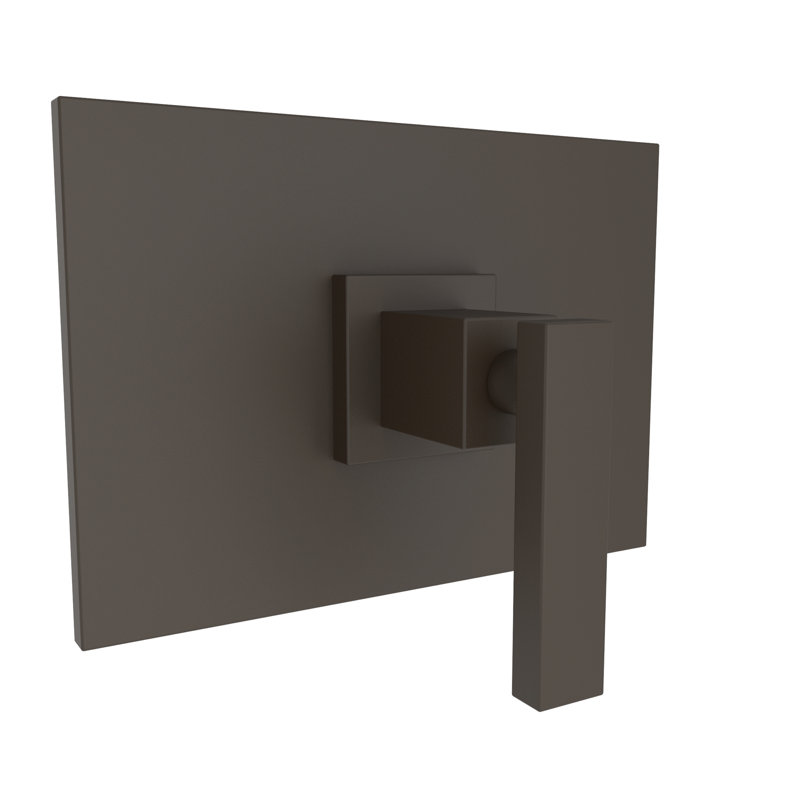 Secant Balanced Pressure Shower Trim Set with Shower Head, Oil Rubbed Bronze