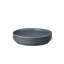 Dark Grey Speckle Coupe Medium Plates