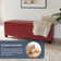Aiyahna 46.85" Wide Rectangle Upholstered Storage Ottoman