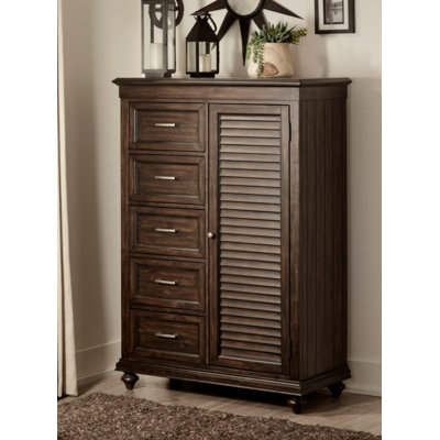 Saravia 5 Drawer Gentleman's Chest