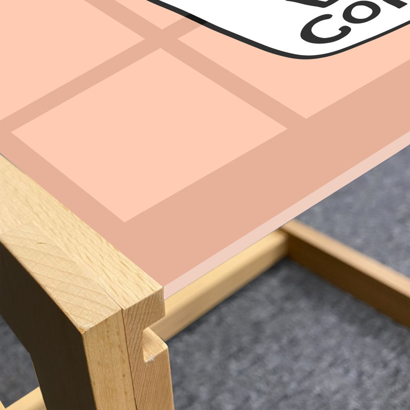 Jaiden-Lee Sled Coffee Table, 90cm H x 62cm W x 40cm D