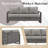 Drazen Outdoor 3-Seat Sofa - Durable All-Weather PE Wicker With Thick Cushions-1299410200-1299410197