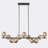 Jervaris 11 - Light Chandelier Linear Chandelier Dining Room Chandelier Sputnik Chandeliers
